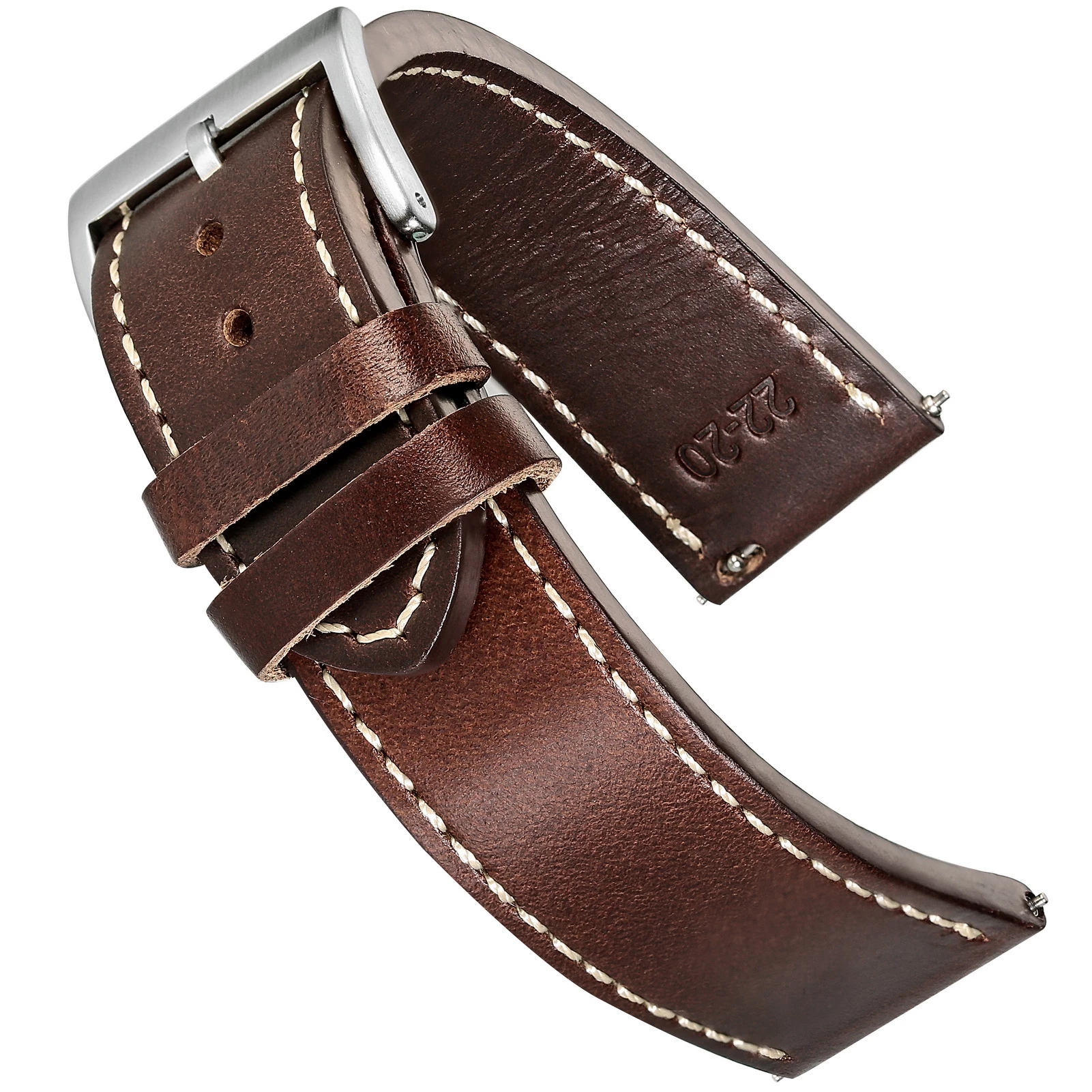 Canvas Strap Watch - High Quality Horween Genuine Leather Straps