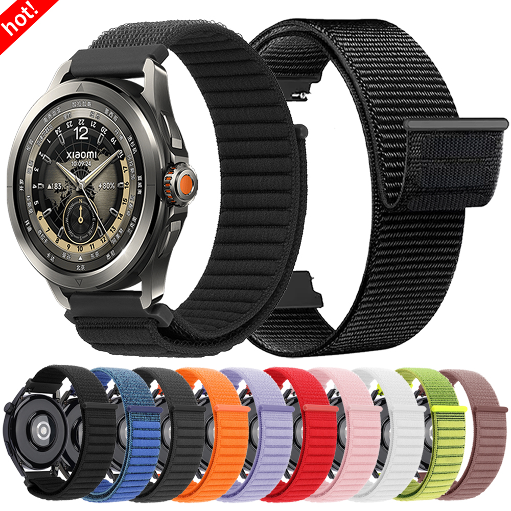 Sport Loop Velcro - 22mm Nylon Band For Xiaomi Watch