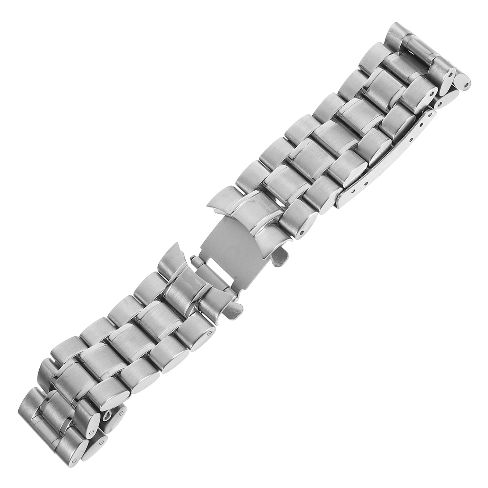 Curved Spring Bar - 4Pcs Stainless Steel Watch Band Black