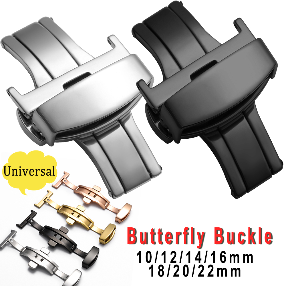 Stainless Steel Universal Butt - Butterfly Clasp Deployant avis et prix
