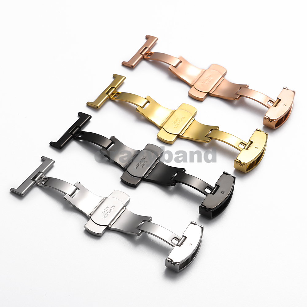 Stainless Steel Universal Butt - Butterfly Clasp Deployant avis et prix