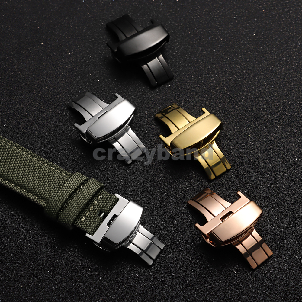 Stainless Steel Universal Butt - Butterfly Clasp Deployant avis et prix