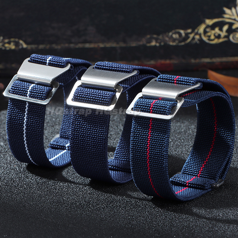 18/20/22mm Elastic Nylon Watch - Parachute Strap Elastic avis et prix