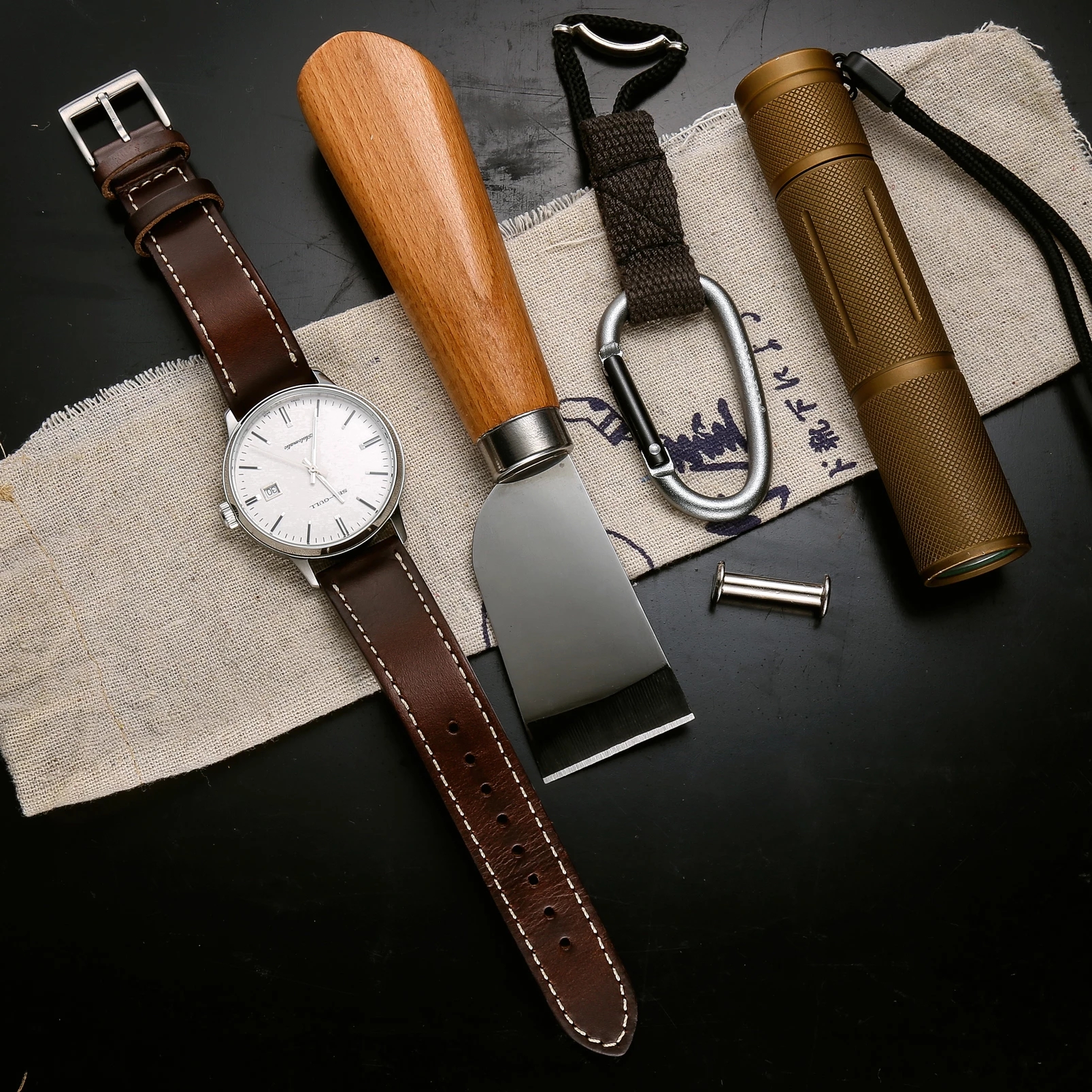 High Quality Horween Genuine L - Canvas Strap Watch avis et prix