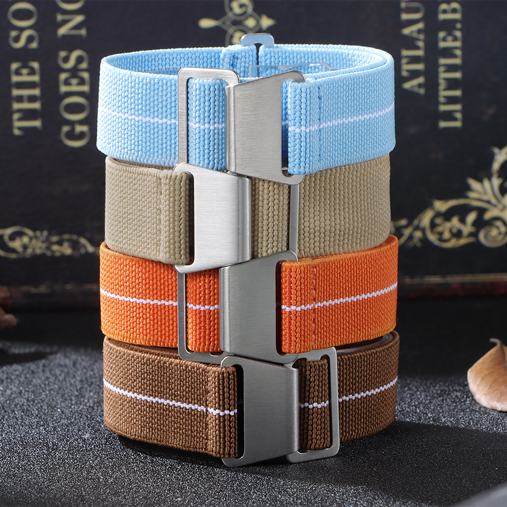 Elastic Watch Strap 18mm 20mm  - Parachute Strap Elastic avis et prix