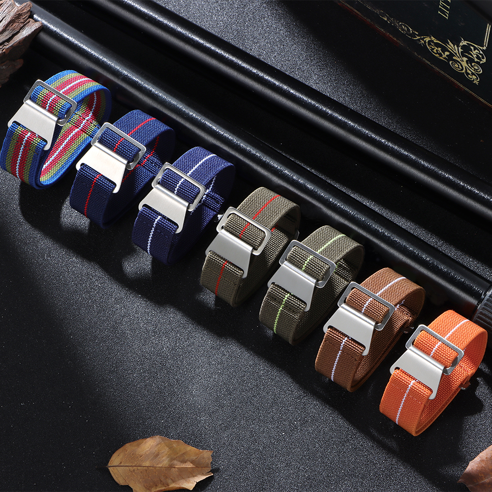 Elastic Watch Strap 18mm 20mm  - Parachute Strap Elastic avis et prix
