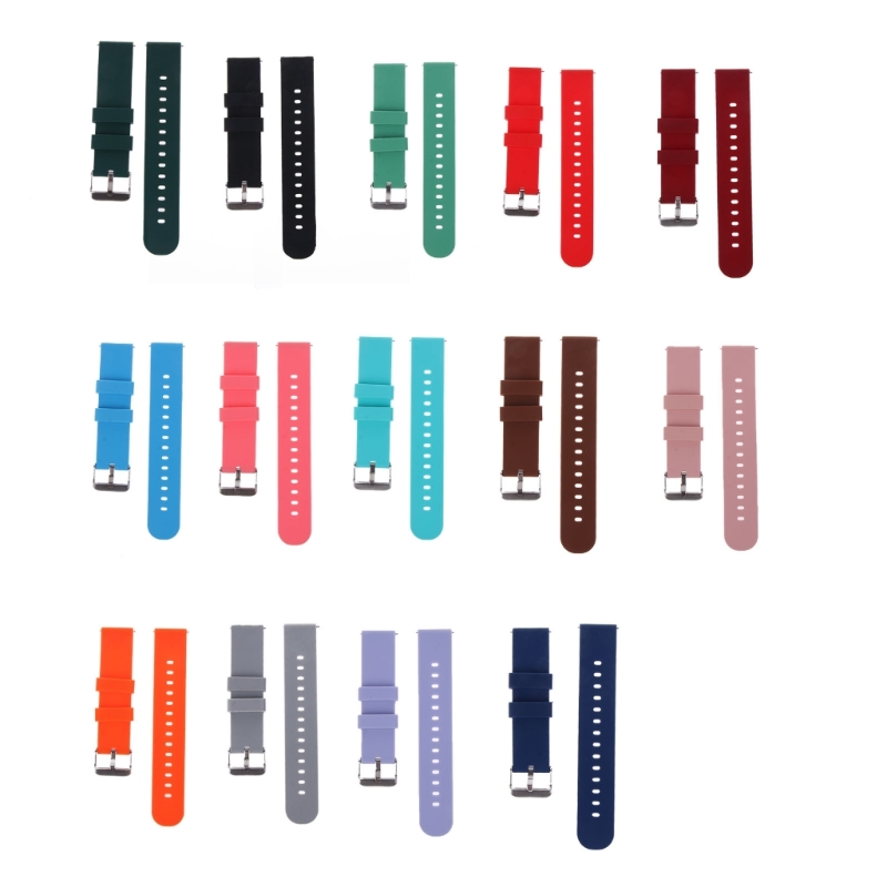 Silicone Strap 20/22mm Soft Qu - Silicone Watch Band 22Mm avis et prix