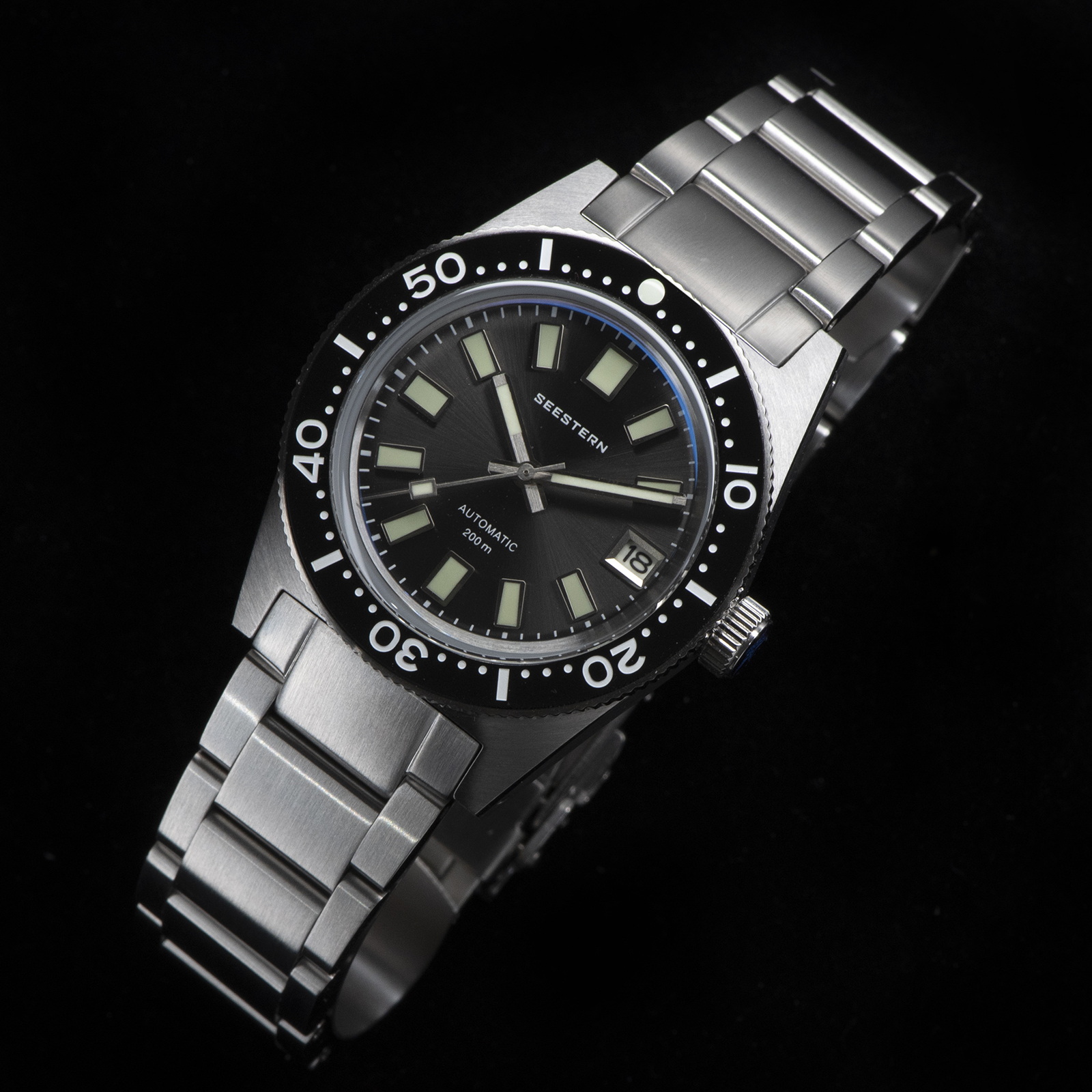 SEESTERN 62MAS Diving Watch Me - Stainless Bracelet Diver avis et prix