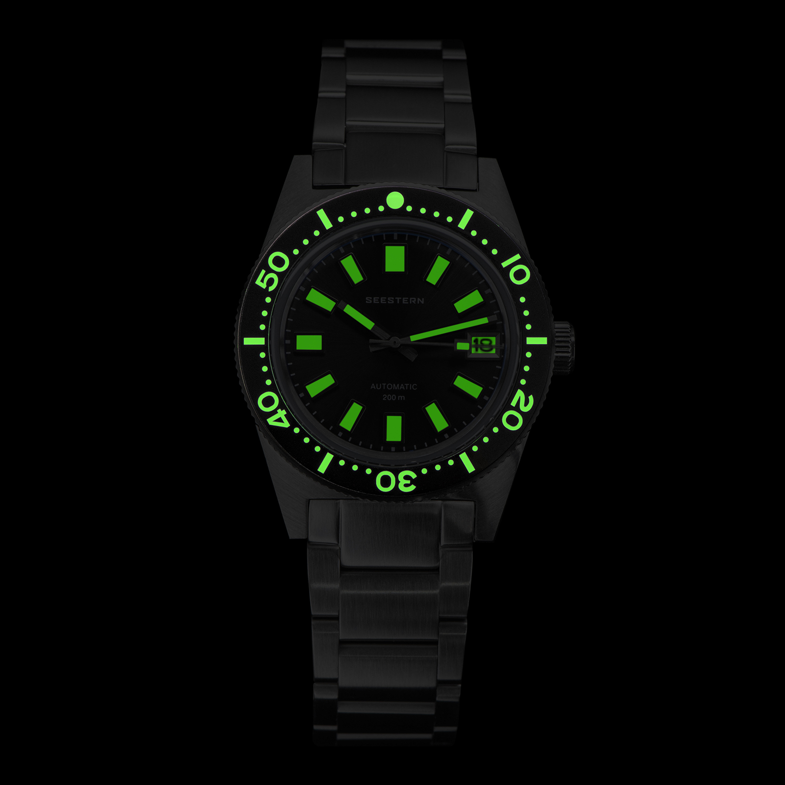 SEESTERN 62MAS Diving Watch Me - Stainless Bracelet Diver avis et prix