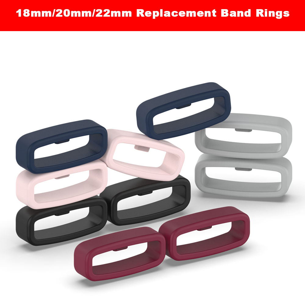 18 20 22mm Watch Band Ring Rub - Silicone Watch Band 22Mm avis et prix