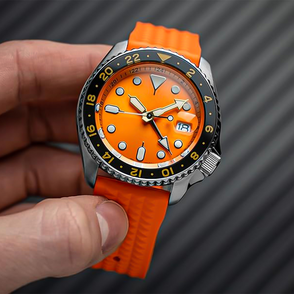 FKM Rubber Waffle Watch Strap  - Canvas Strap Watch avis et prix