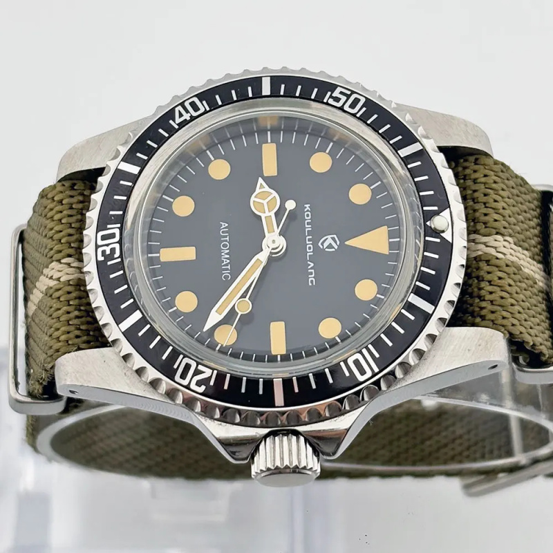 NH35 vintage 40mm sapphire gla - Tropic Strap Vintage avis et prix