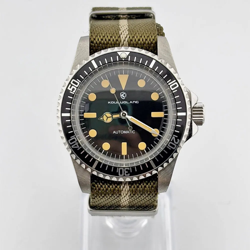 NH35 vintage 40mm sapphire gla - Tropic Strap Vintage avis et prix