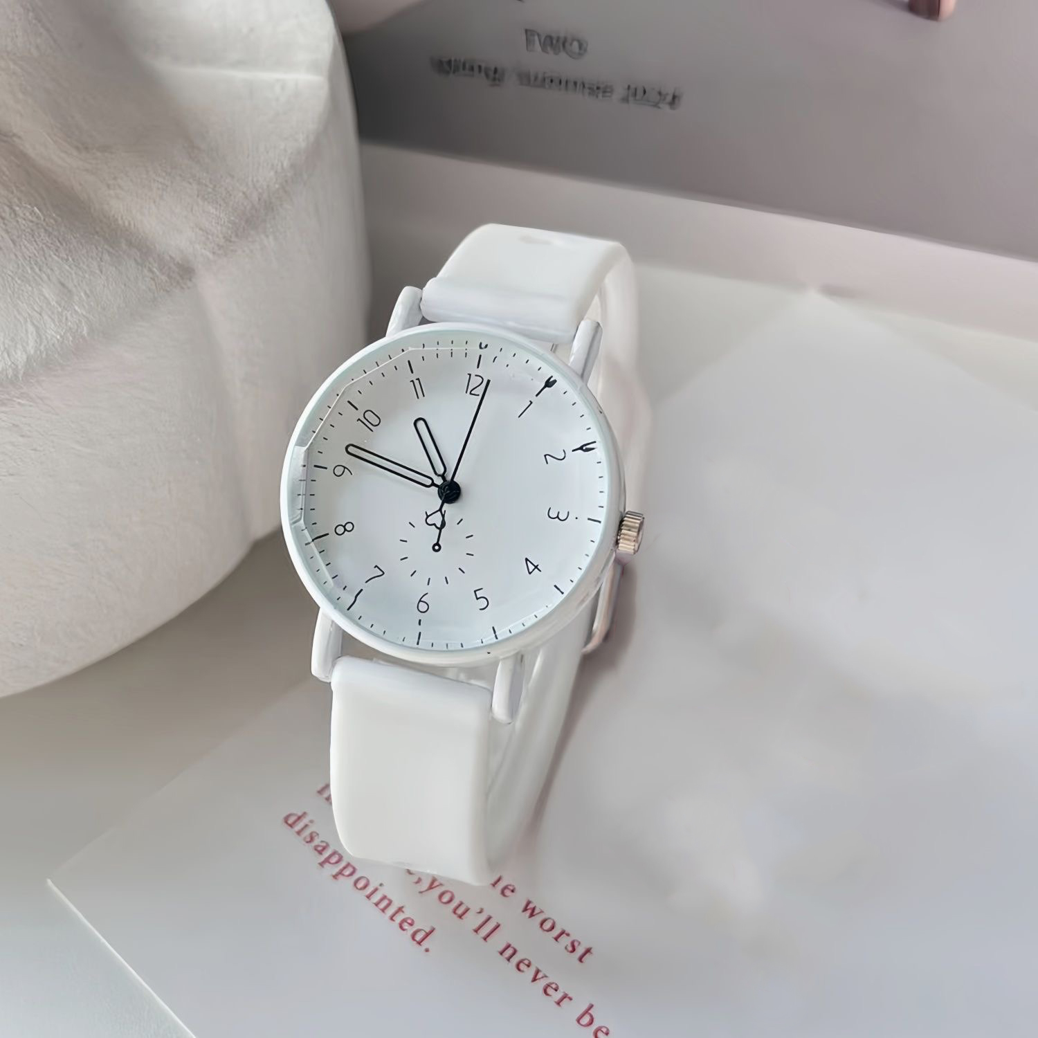 Fashion Arabic Dial Women Quar - Silicone Band Women avis et prix