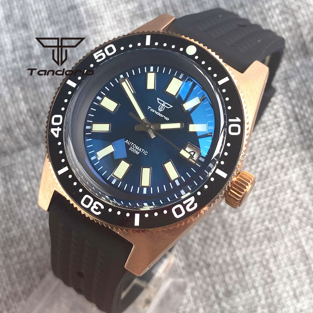 Tandorio 62 MAS CUSN8 Solid Br - Rubber Strap Diver avis et prix