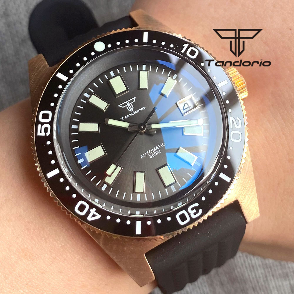 Tandorio 62 MAS CUSN8 Solid Br - Rubber Strap Diver avis et prix