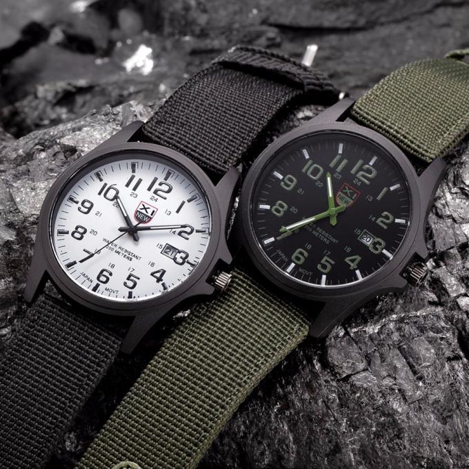 Men'S Quartz Watch Student Sim - Tropic Strap Vintage avis et prix