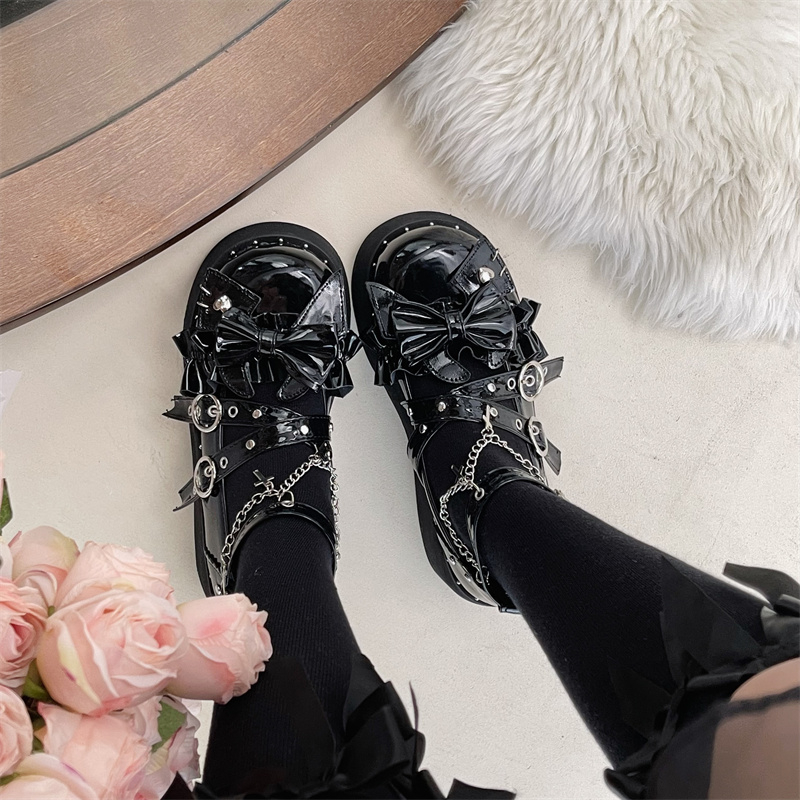 2026 Platform Lolita Shoes Wom - Mesh Strap Metal avis et prix
