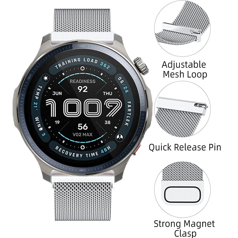 20mm 22mm Milanese Loop Strap  - Milanese Loop Magnetic avis et prix
