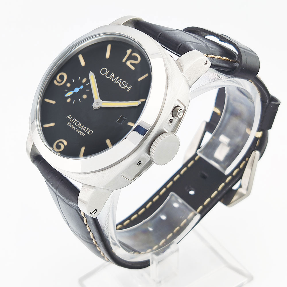 44mm Men's watch Seagull st255 - Stainless Bracelet Diver avis et prix