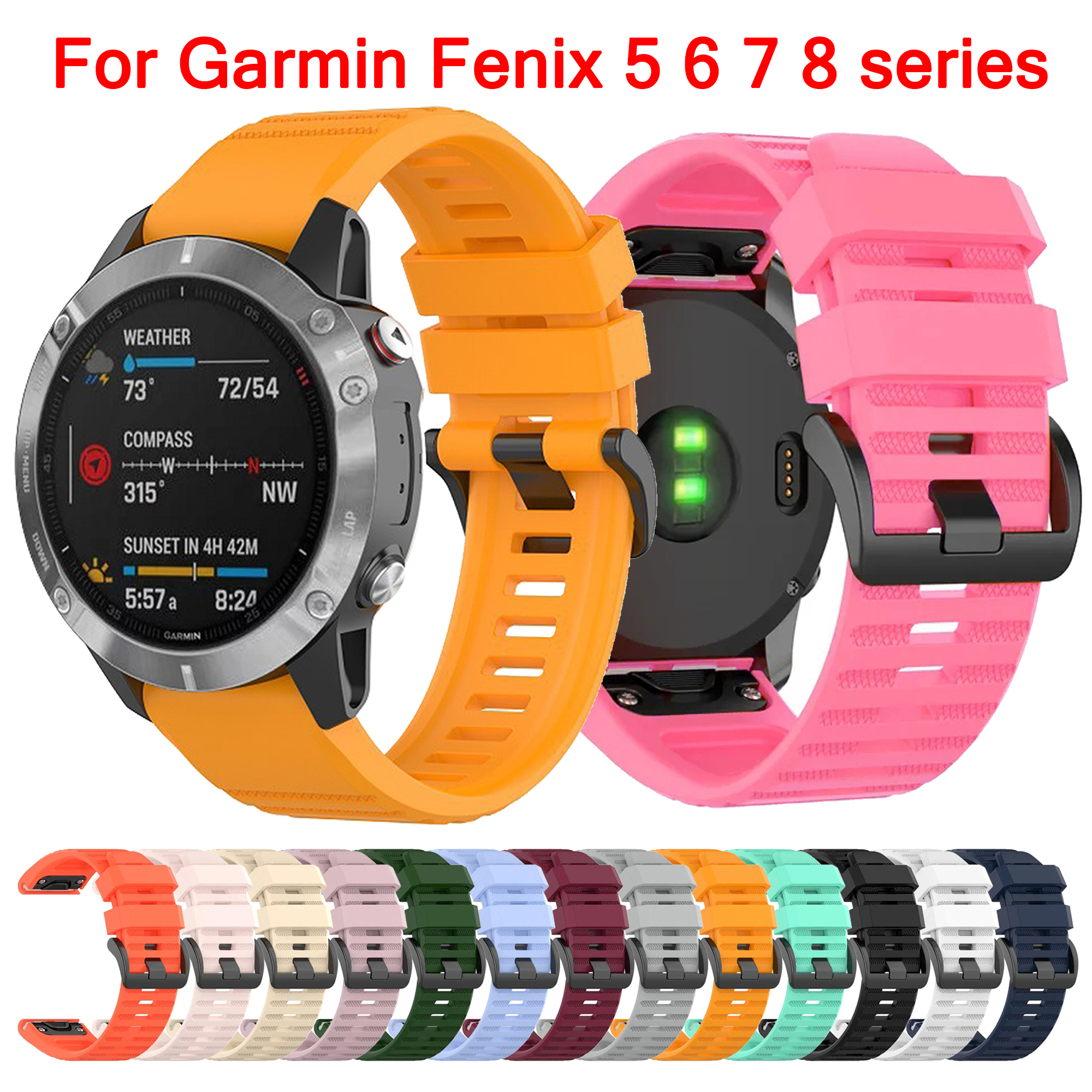 QuickFit 26mm 20mm 22mm Watchb - Silicone Watch Band 22Mm avis et prix