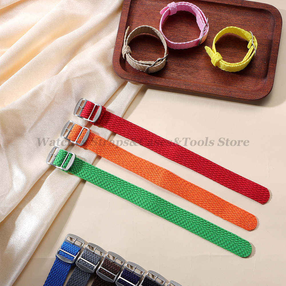 14mm 16mm 18mm 20mm 22mm Nylon - Perlon Strap Woven avis et prix