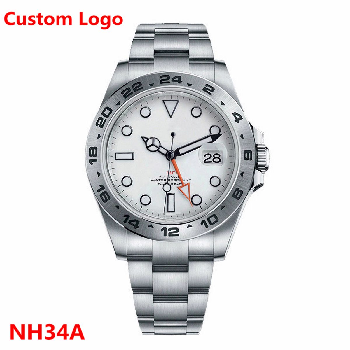 Custom Luxury 39mm NH34 Automa - Stainless Bracelet Diver avis et prix