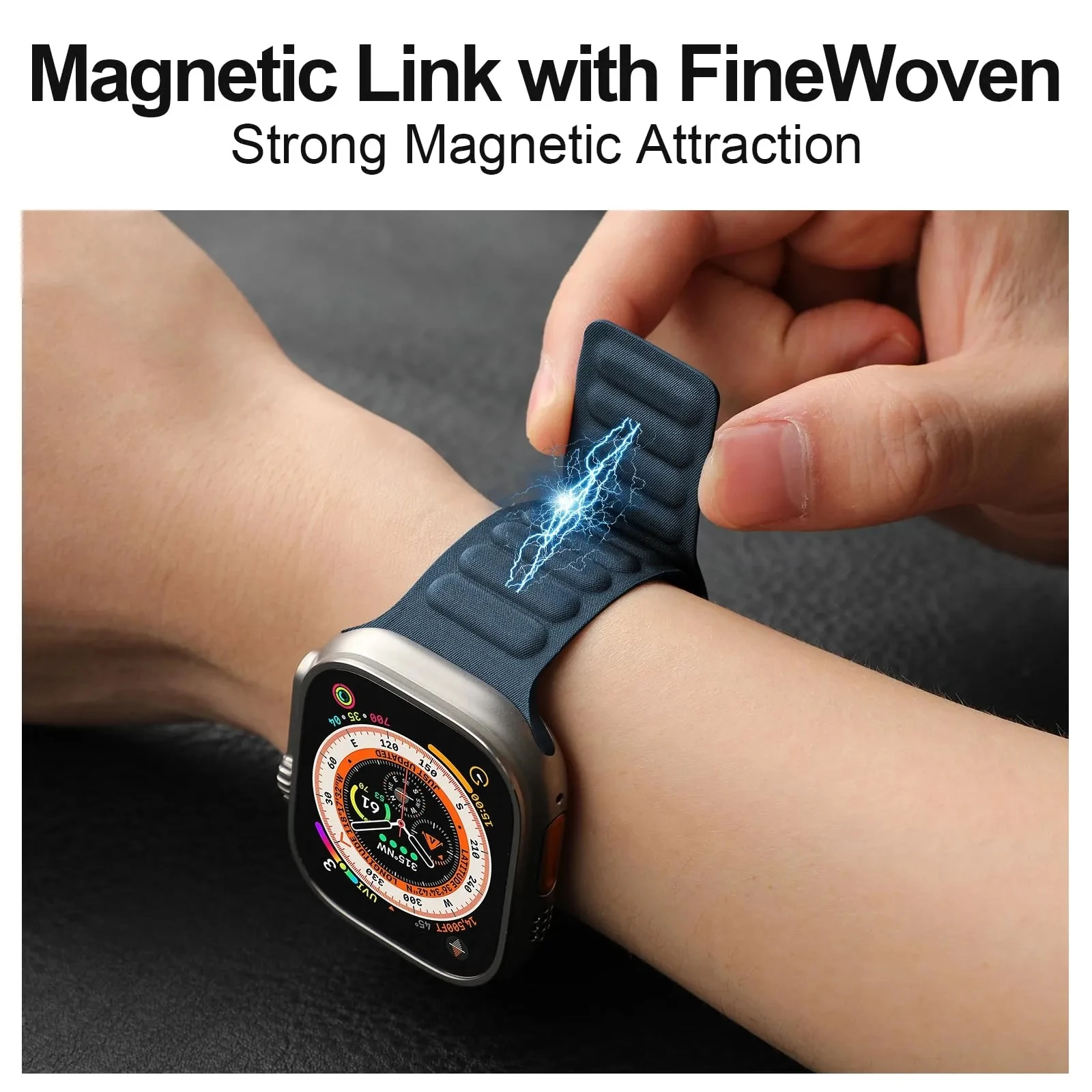 FineWoven Magnetic Loop Strap  - Milanese Loop Magnetic avis et prix
