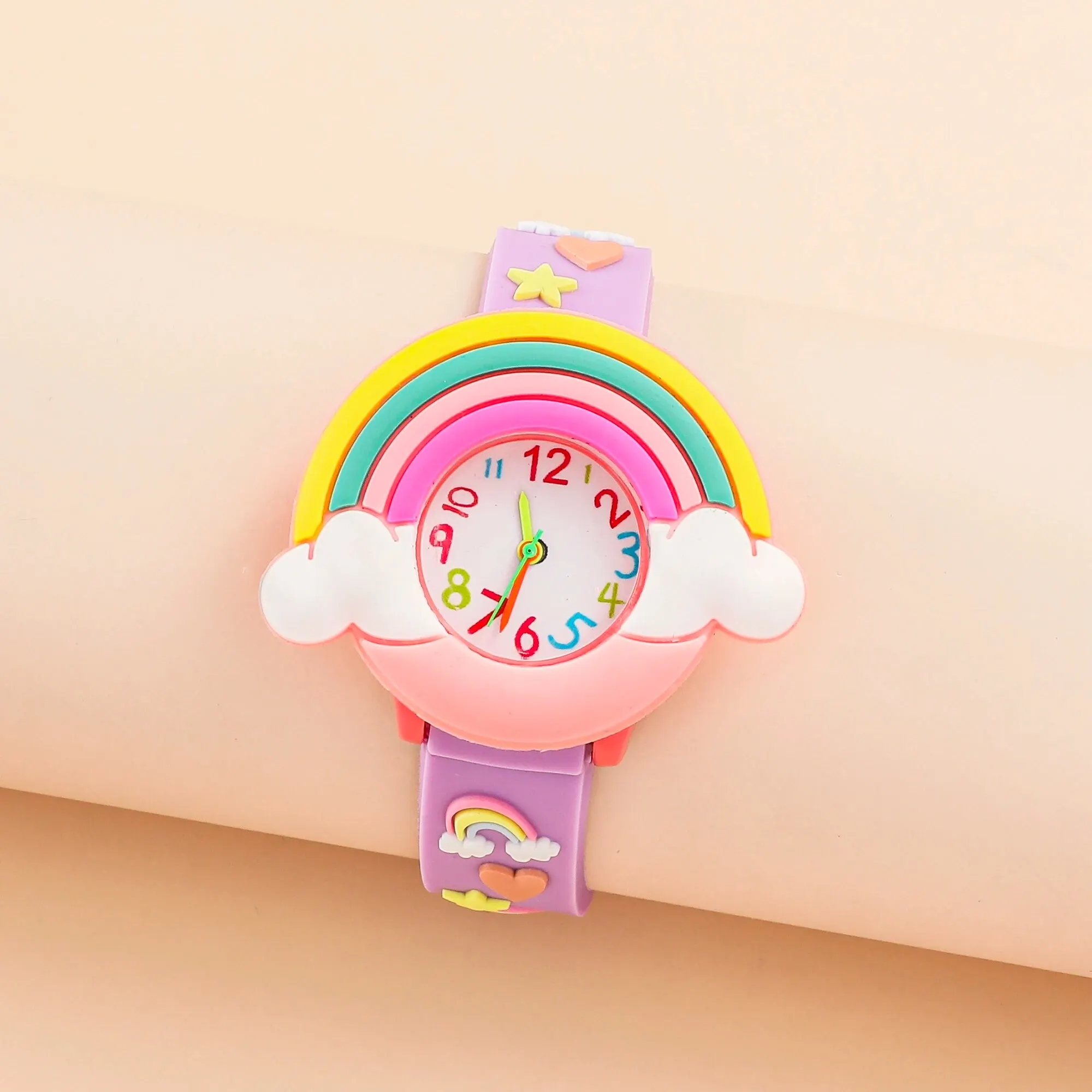 2024 New Rainbow Cloud Printed - Silicone Watch Band 22Mm avis et prix