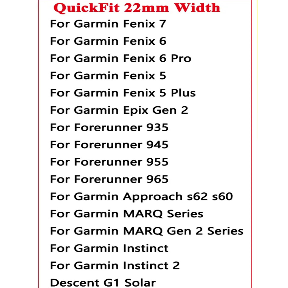 For Garmin Forerunner 945/935/ - Silicone Watch Band 22Mm avis et prix
