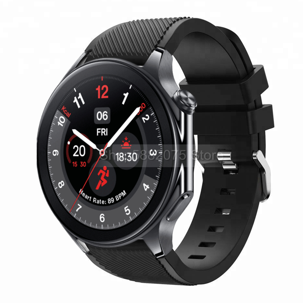 22mm Silicone Strap For OPPO W - Silicone Watch Band 22Mm avis et prix