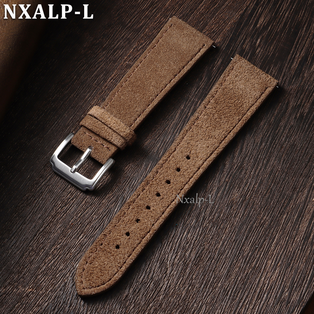 Durable Suede Cowhide Watch St - Suede Strap Watch avis et prix