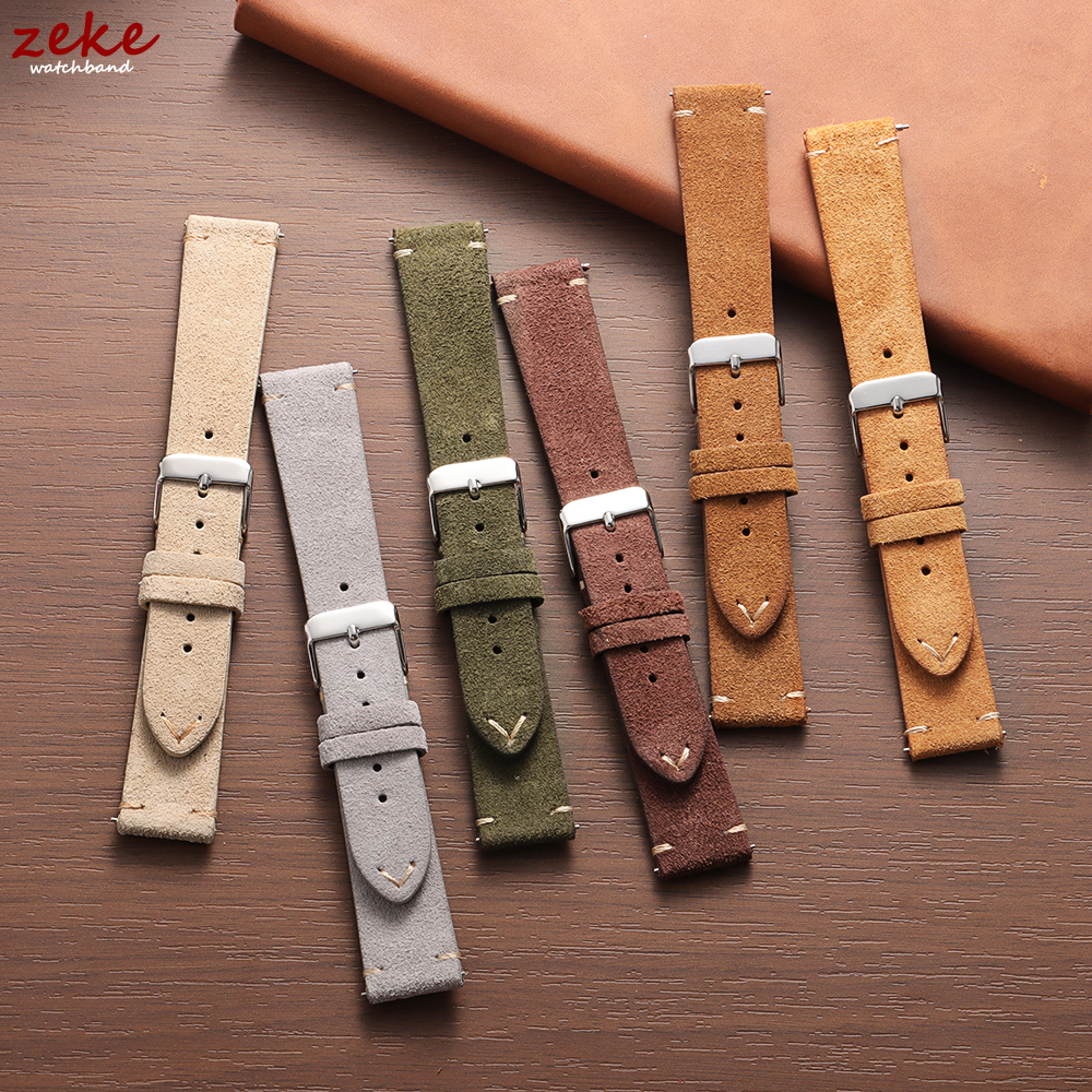 Vintage Soft Suede Leather Str - Suede Strap Watch avis et prix