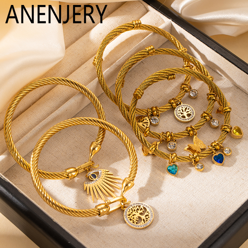 ANENJERY 316L Stainless Steel  - Butterfly Clasp Deployant avis et prix