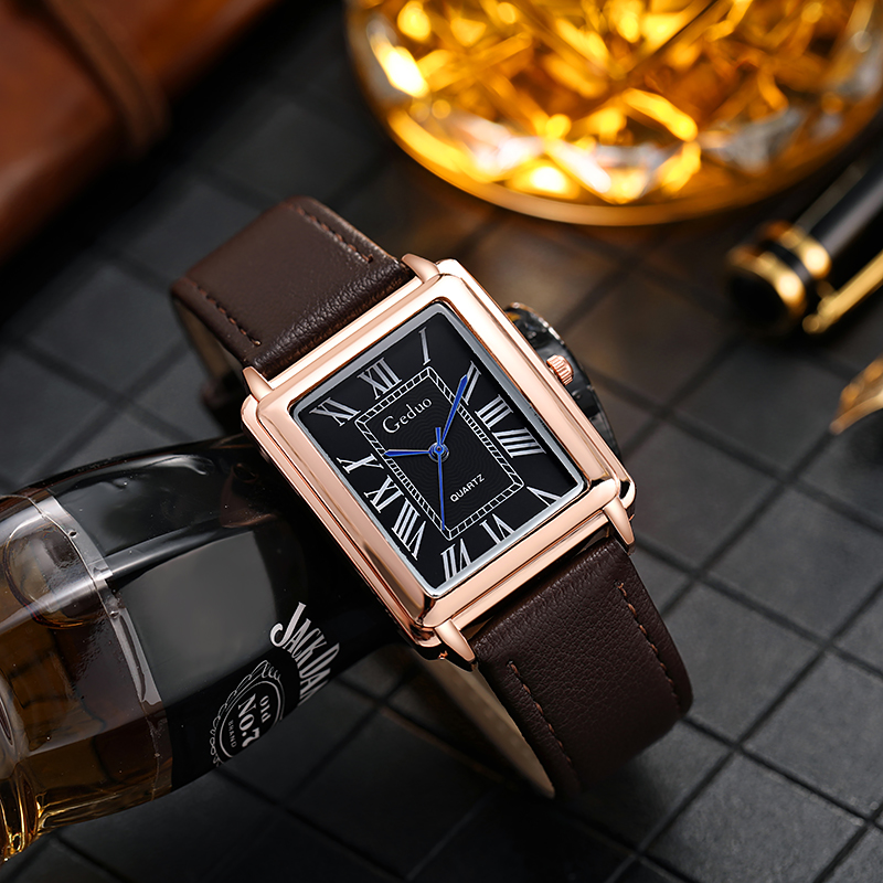 New Fashion Luxury Designer Re - Leather Watch Band Men avis et prix