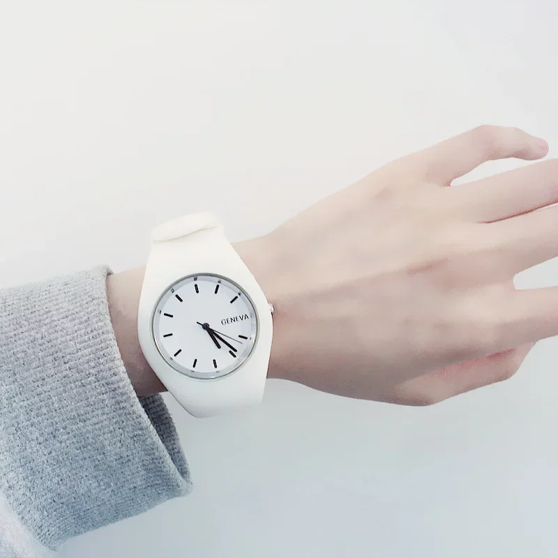 Men watch Women Cream Color Ul - Silicone Band Women avis et prix