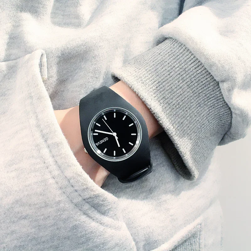 Men watch Women Cream Color Ul - Silicone Band Women avis et prix