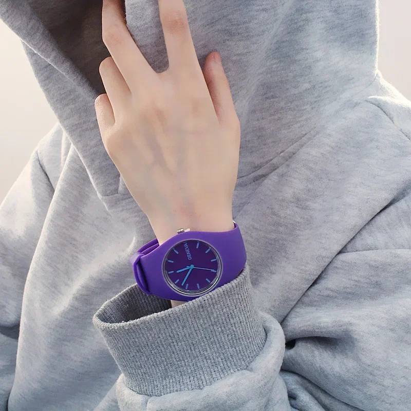 Men watch Women Cream Color Ul - Silicone Band Women avis et prix