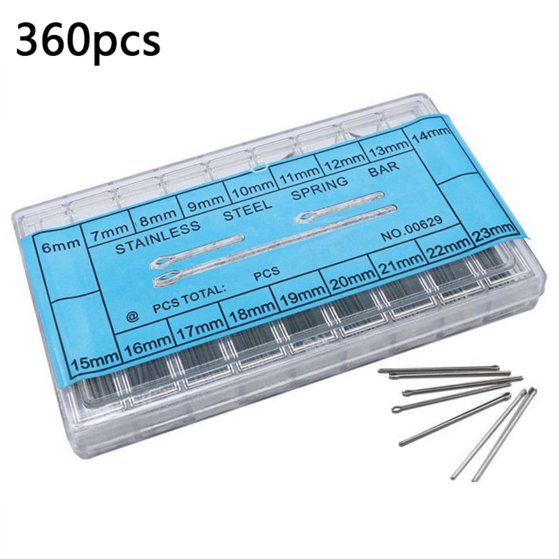 360 Pieces Split Pins Stainles - Spring Bar Tool Set avis et prix