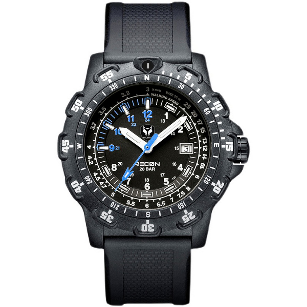 Hnlgnox Mens Pilot Watches Spo - Rubber Strap Diver avis et prix