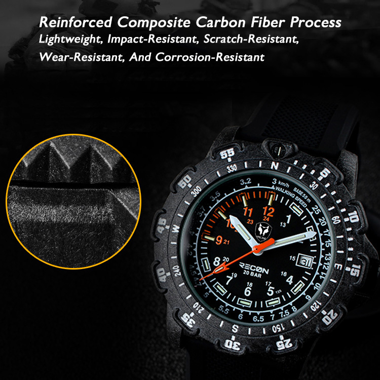 Hnlgnox Mens Pilot Watches Spo - Rubber Strap Diver avis et prix