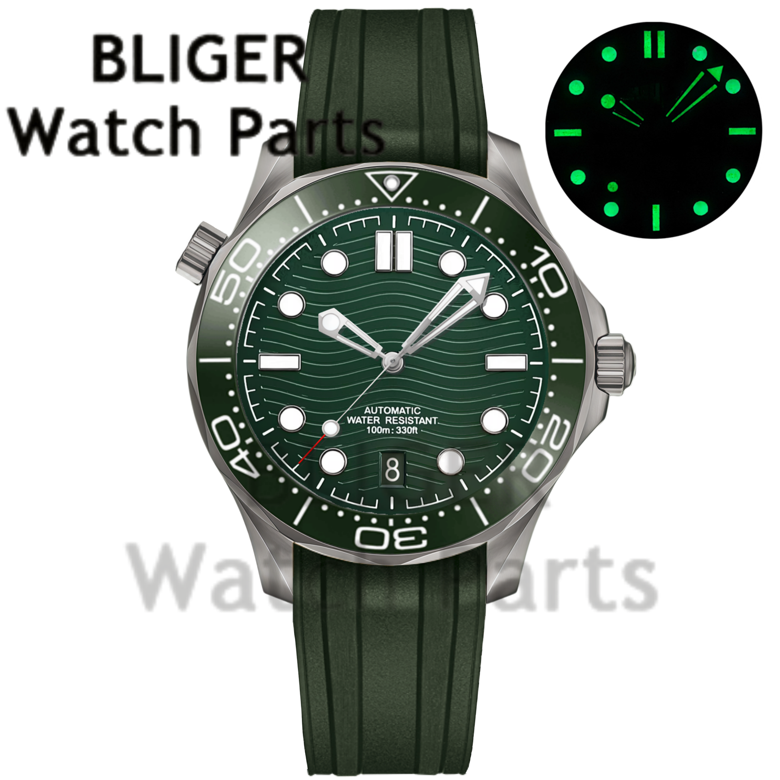 Customizable DIY 41mm Titanium - Stainless Bracelet Diver avis et prix