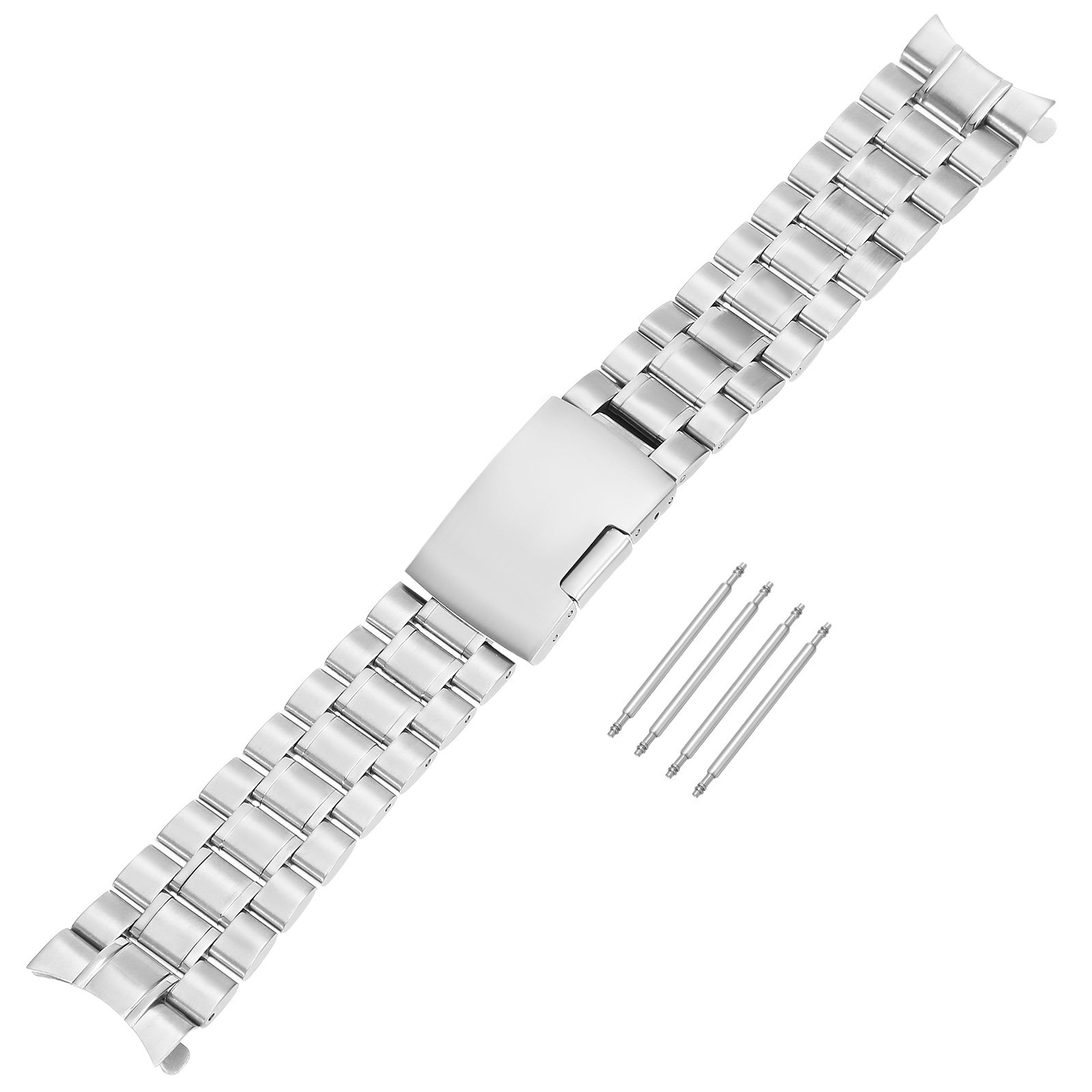 4Pcs Stainless Steel Watch Ban - Curved Spring Bar avis et prix