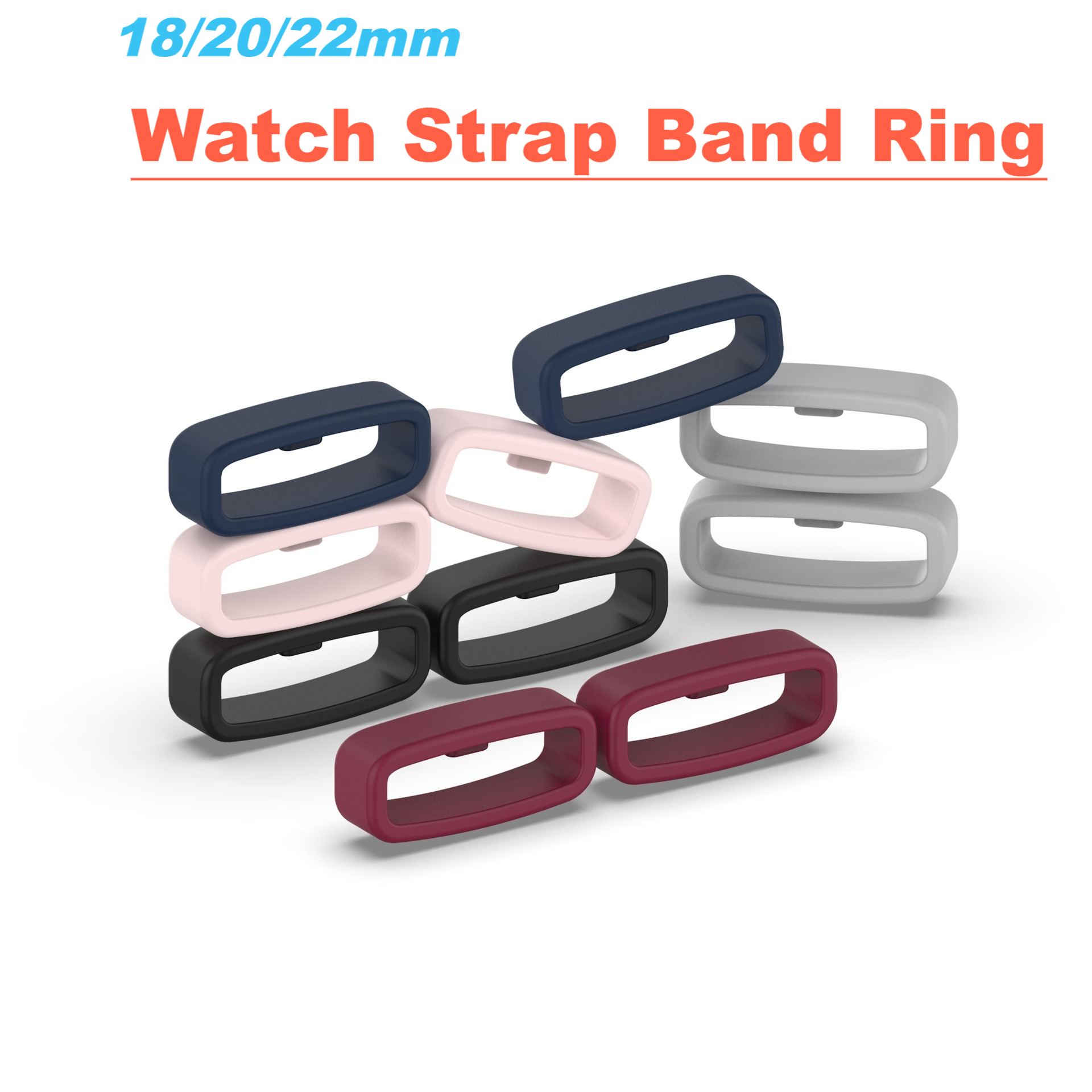 ​Rubber Watch Strap Band Keepe - Silicone Watch Band 22Mm avis et prix