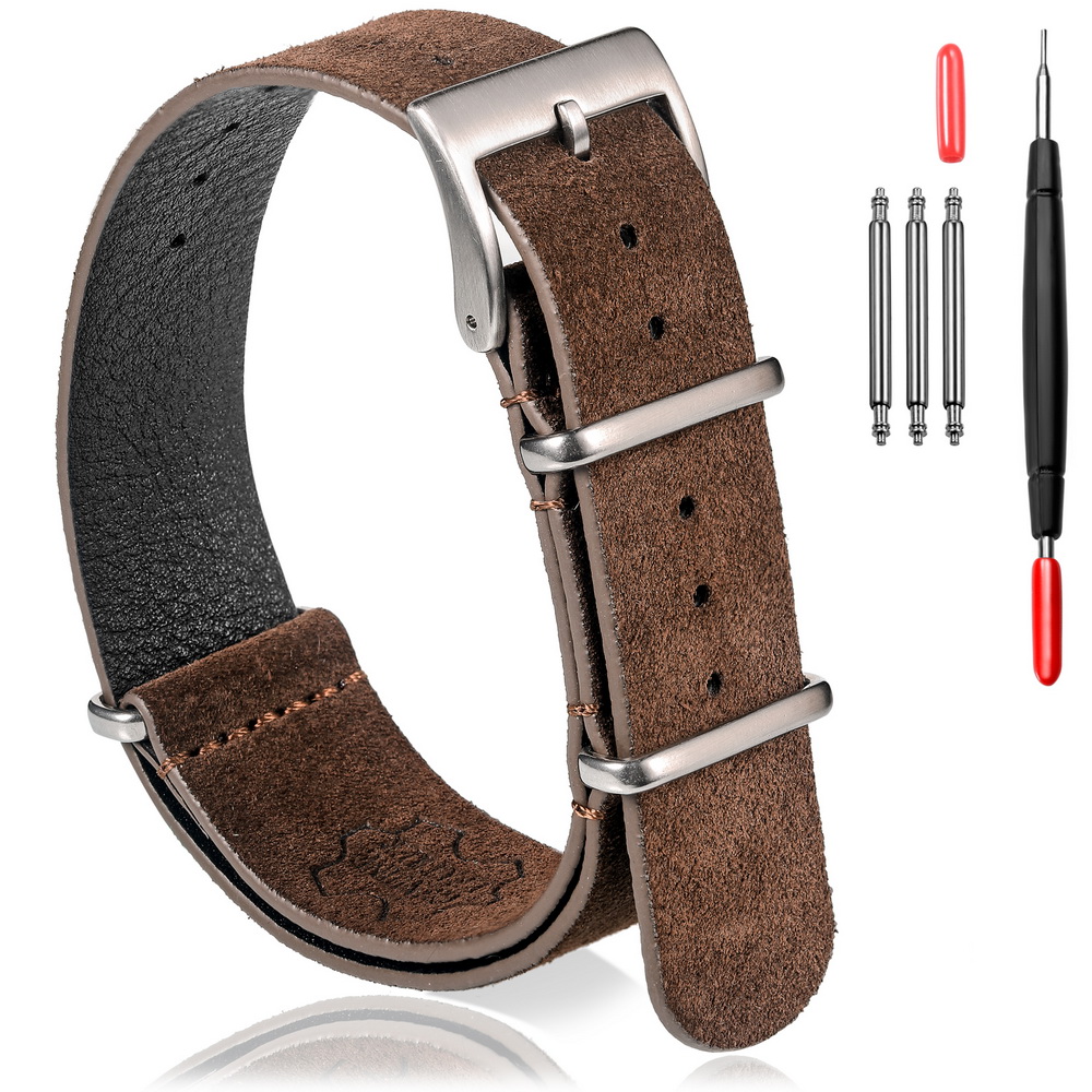HEMSUT Genuine Leather Watch B - Tropic Strap Vintage avis et prix