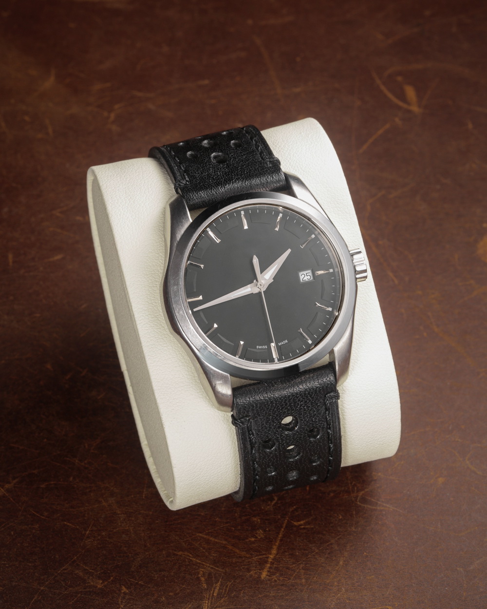 Hemsut Genuine Leather Watch B - Leather Strap Quick Release avis et prix