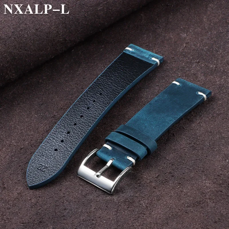 Vintage Oil Wax Leather Watch  - Nato Strap Nylon avis et prix