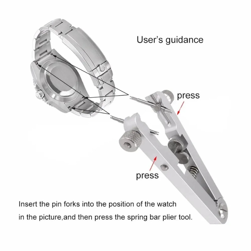 Aluminum Alloy Watch Band Remo - Spring Bar Tool Set avis et prix