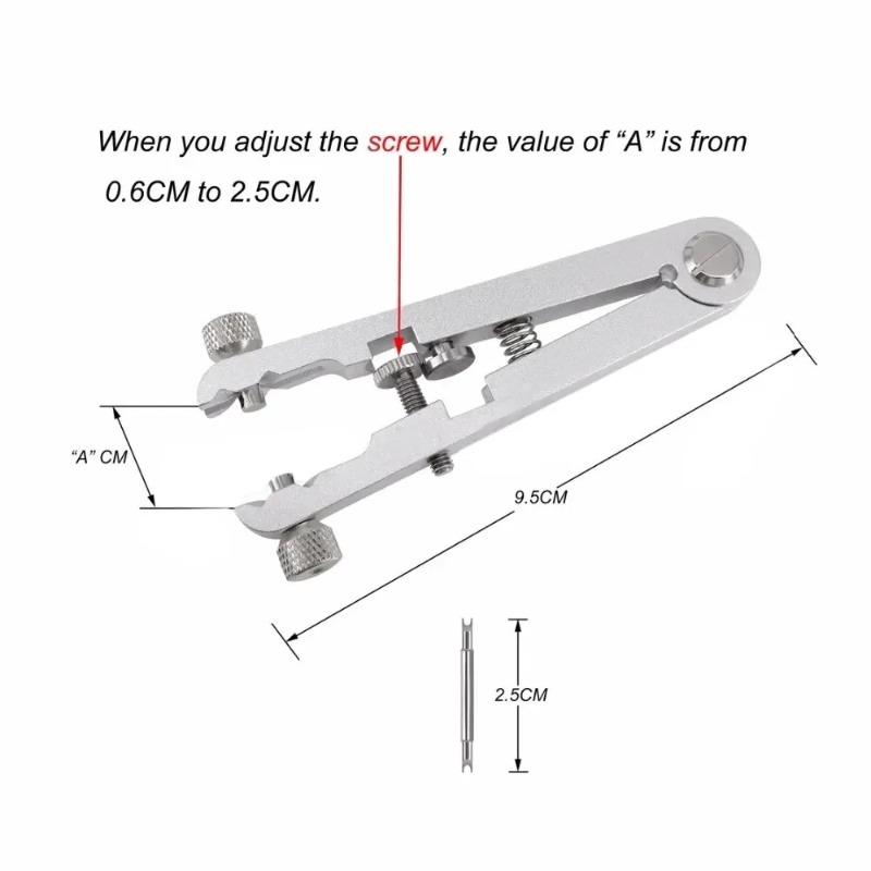 Aluminum Alloy Watch Band Remo - Spring Bar Tool Set avis et prix
