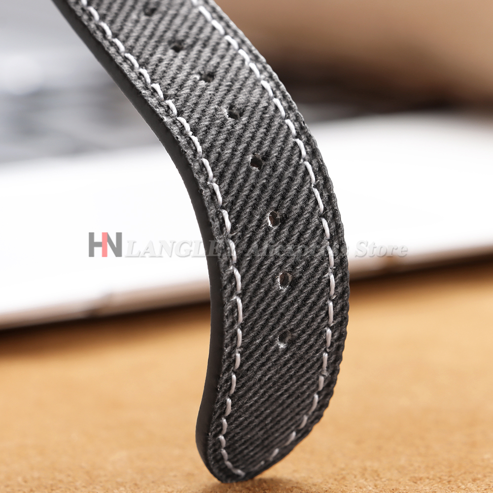 Denim Nylon Watch Strap Canvas - Canvas Strap Watch avis et prix